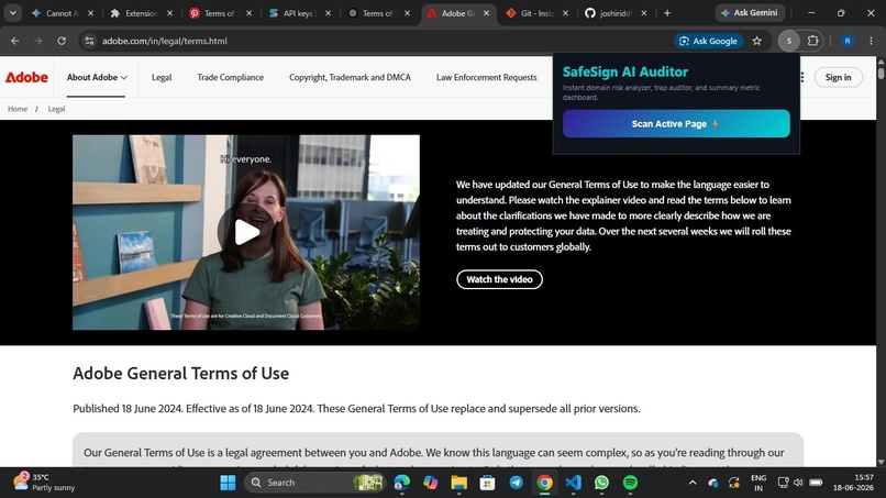 SafeSign AI – screenshot 1