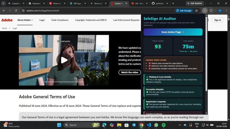 SafeSign AI – screenshot 3