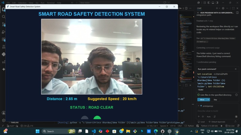 smart speedbreaker potholes detector – screenshot 1
