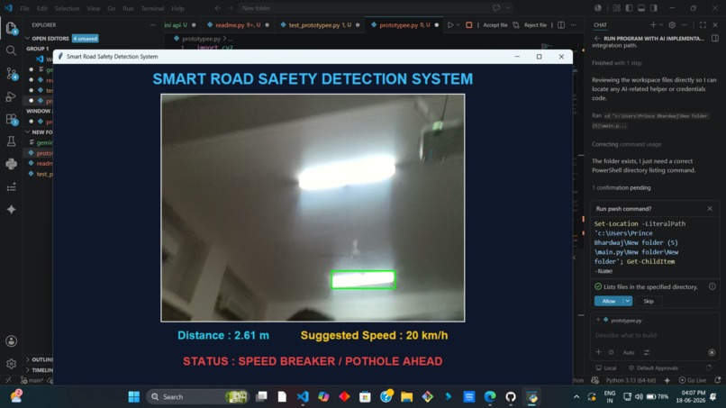 smart speedbreaker potholes detector – screenshot 2