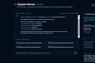 CodeMentor AI – Ocean-Themed AI Career Navigator