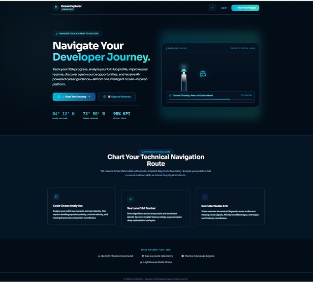CodeMentor AI – Ocean-Themed AI Career Navigator – screenshot 9