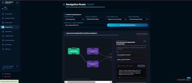 CodeMentor AI – Ocean-Themed AI Career Navigator – screenshot 11
