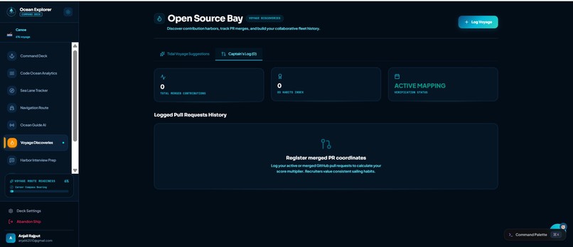 CodeMentor AI – Ocean-Themed AI Career Navigator – screenshot 14