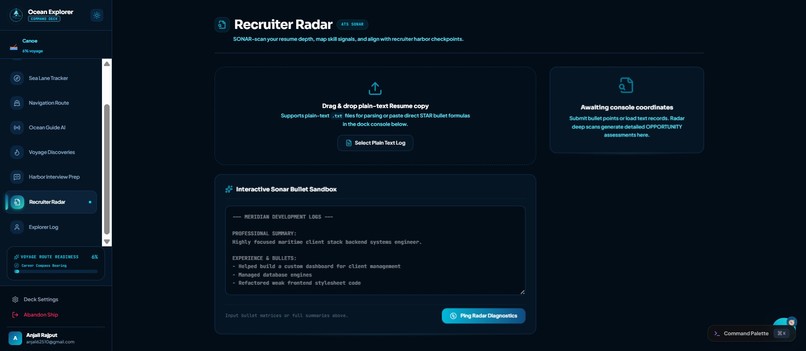 CodeMentor AI – Ocean-Themed AI Career Navigator – screenshot 15