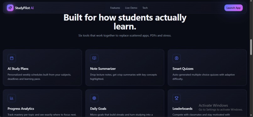 StudyPilot AI – screenshot 1