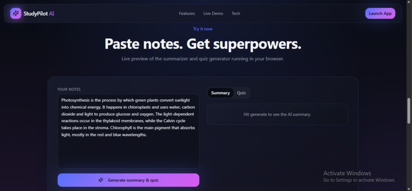 StudyPilot AI – screenshot 2