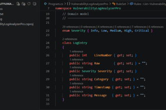Vulnerability Log Analyzer Tool