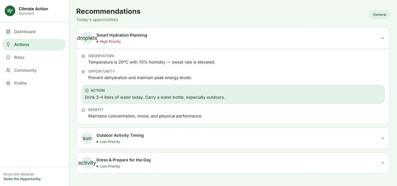 CLIMATE ACTION ASSISTANT – screenshot 5