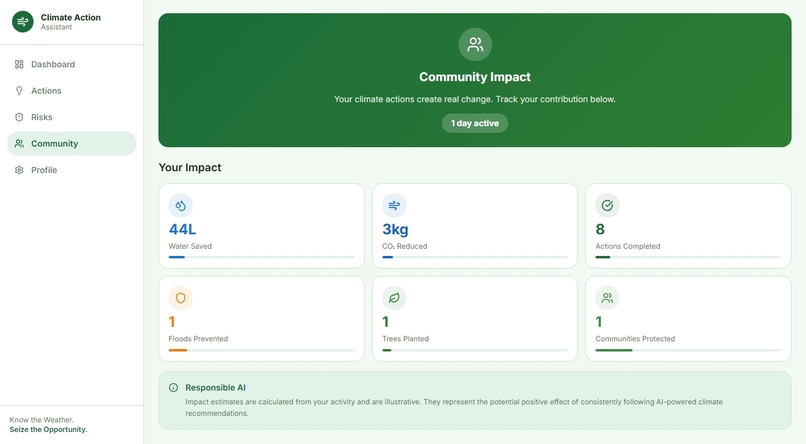 CLIMATE ACTION ASSISTANT – screenshot 7