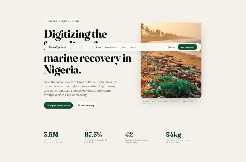 AquaCycle Nigeria – screenshot 5