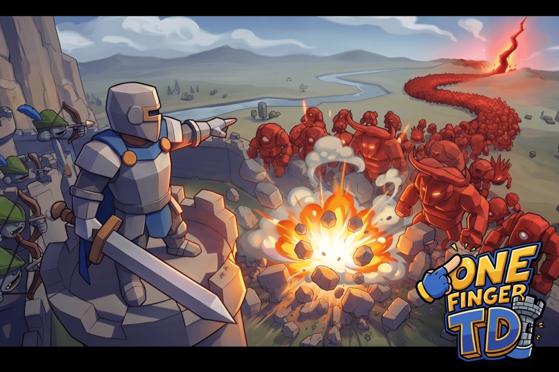 One Finger TD – screenshot 1