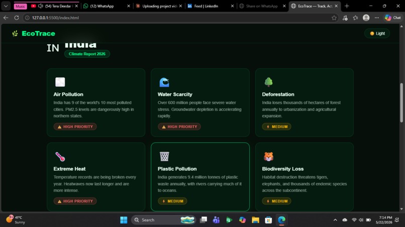 EcoTrace – screenshot 2