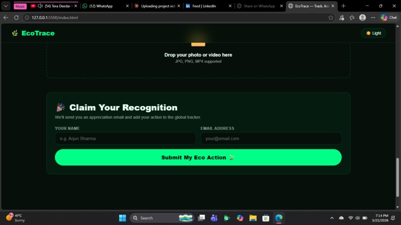 EcoTrace – screenshot 3