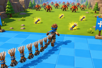 COLLECT ARROWS, DEFEND THE CASTLE!