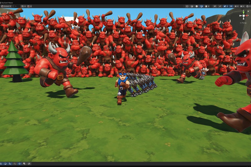 COLLECT ARROWS, DEFEND THE CASTLE! – screenshot 2