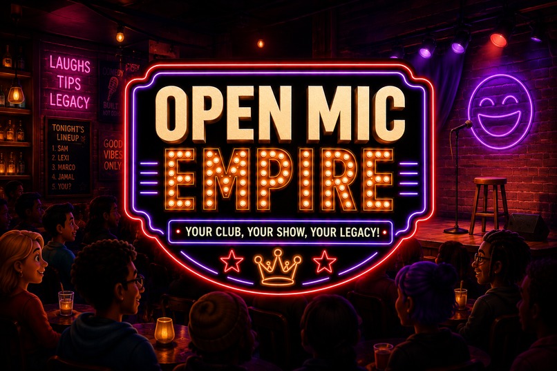 Open Mic Empire: Your club. Your show. Your legacy. – screenshot 1