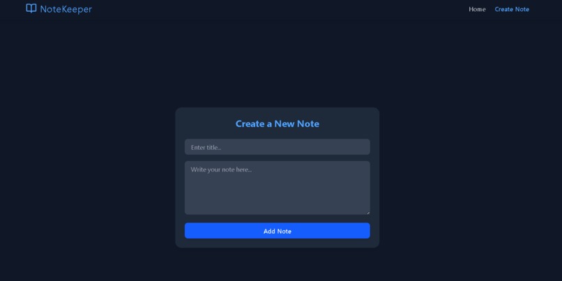 NoteKeeper – screenshot 1