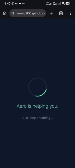 Aero – screenshot 2
