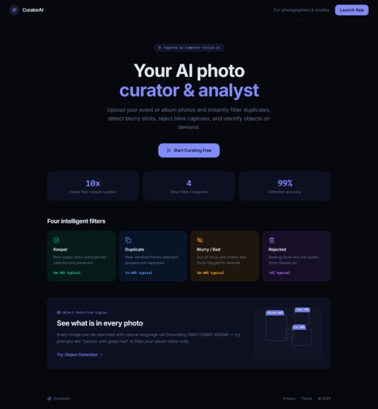 Curator AI – screenshot 2