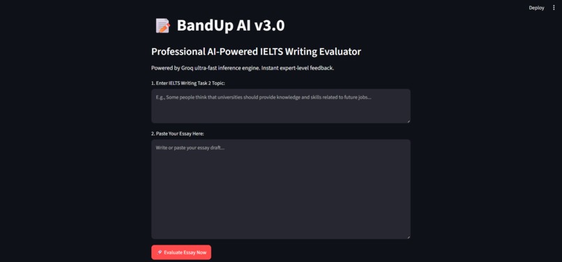 BandUp AI – screenshot 1