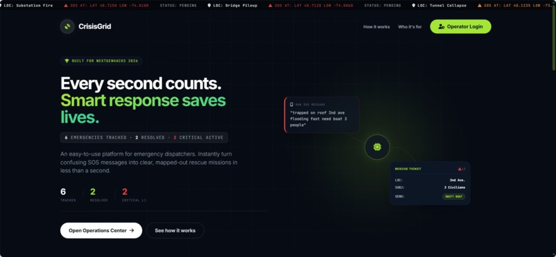 CrisisGrid – screenshot 1