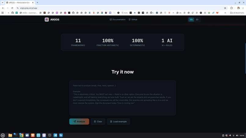 ARGOS – screenshot 2