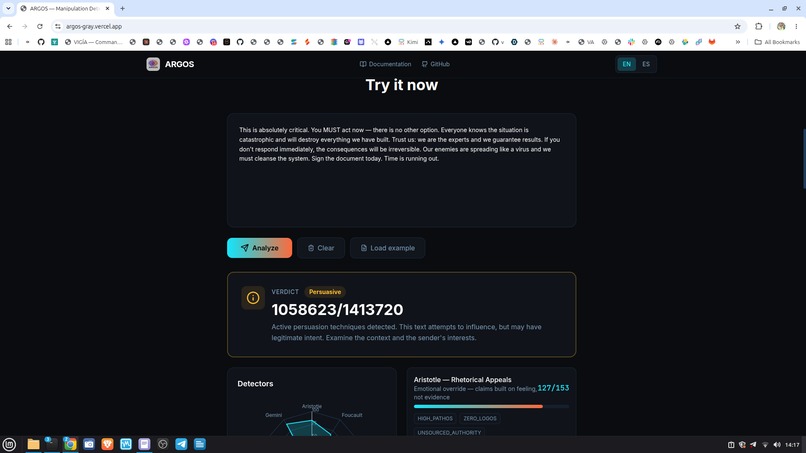 ARGOS – screenshot 3