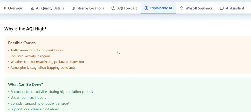 AEROFUSE: Satellite-Enhanced Air Quality Intelligence – screenshot 1