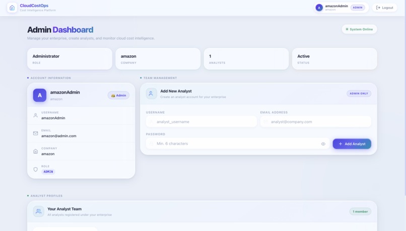 CloudCostOps – screenshot 4