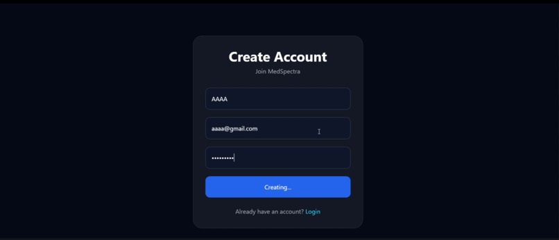 MedSpectra – screenshot 1