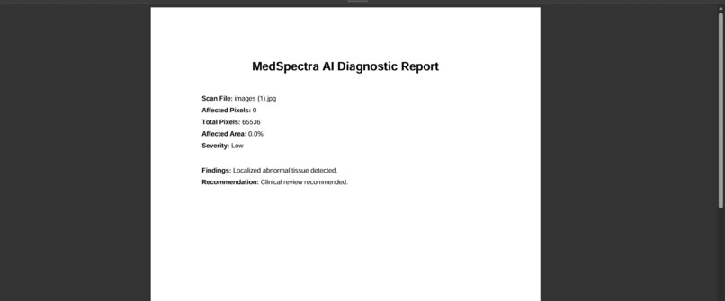 MedSpectra – screenshot 2