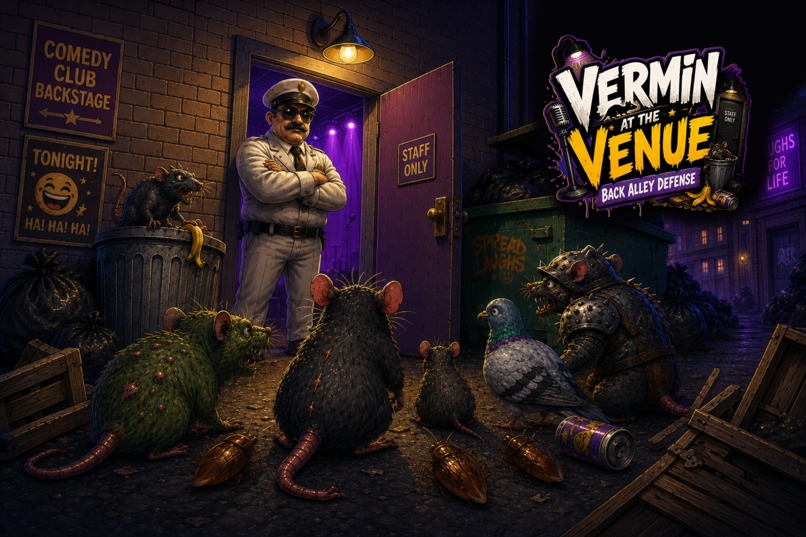 Vermin At The Venue: Back Alley Defense – screenshot 2