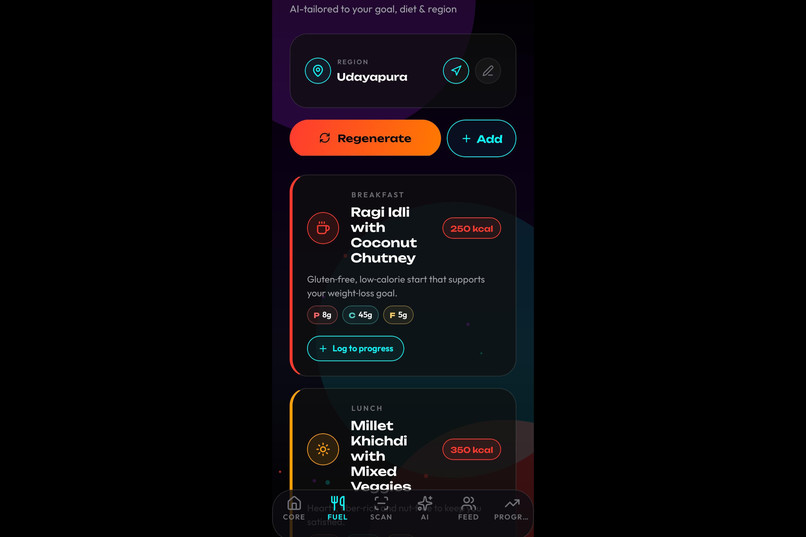 Ignite Nutrition  – screenshot 1