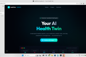 HealthTwin Guardian AI