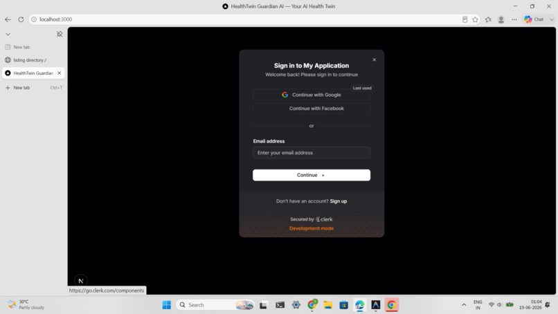 HealthTwin Guardian AI – screenshot 2
