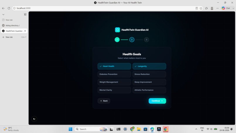 HealthTwin Guardian AI – screenshot 4