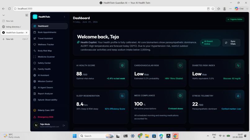 HealthTwin Guardian AI – screenshot 6