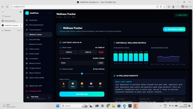 HealthTwin Guardian AI – screenshot 9