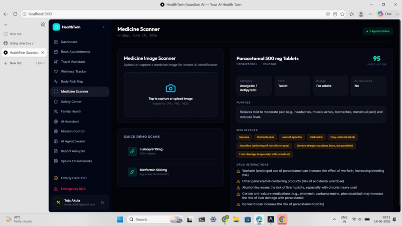 HealthTwin Guardian AI – screenshot 11
