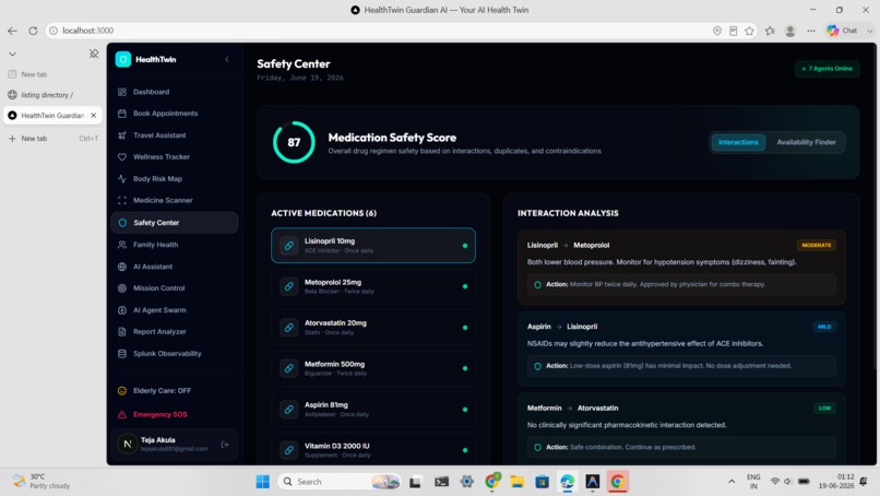 HealthTwin Guardian AI – screenshot 12