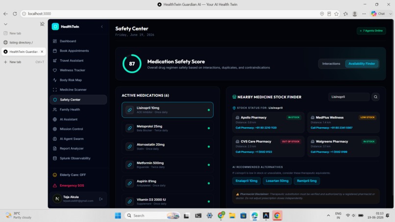 HealthTwin Guardian AI – screenshot 13