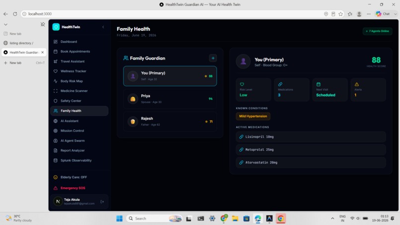 HealthTwin Guardian AI – screenshot 14
