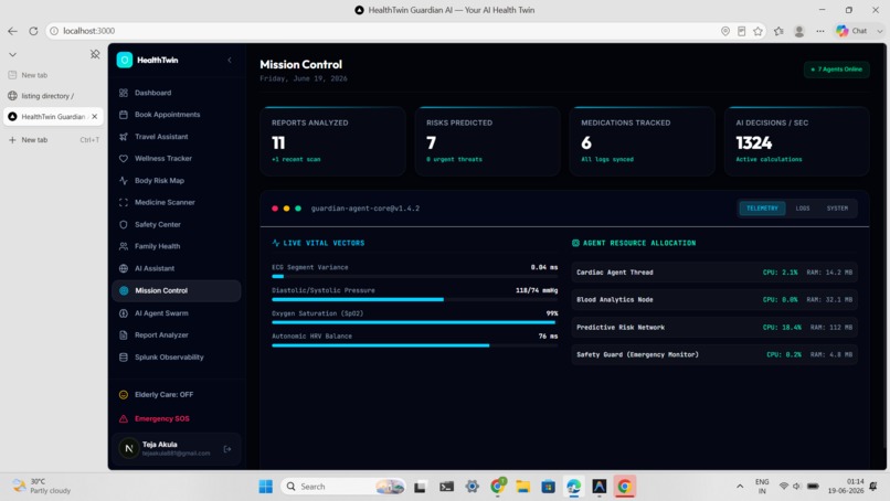 HealthTwin Guardian AI – screenshot 16