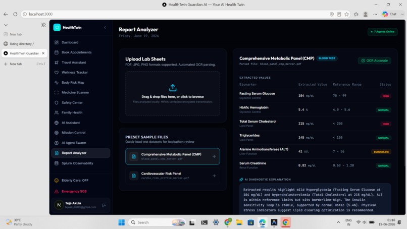 HealthTwin Guardian AI – screenshot 18