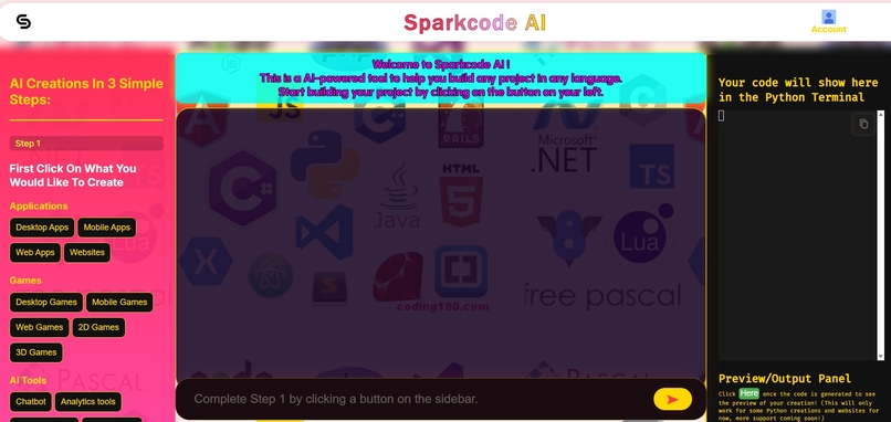 Sparkcode AI – screenshot 2