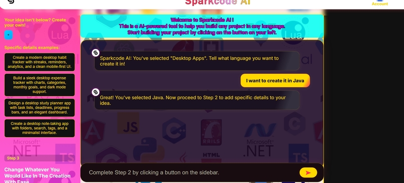 Sparkcode AI – screenshot 5