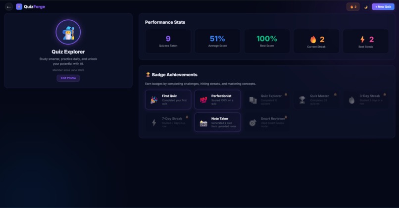 QUIZFORGE – screenshot 2