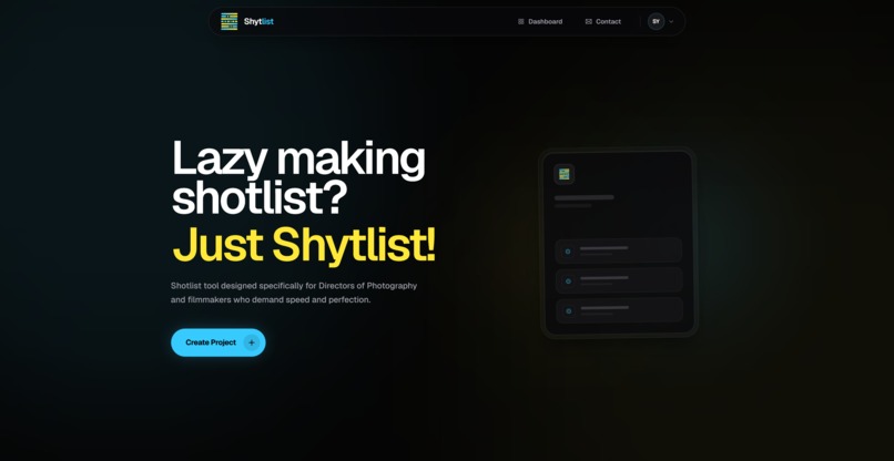 Shytlist – screenshot 2