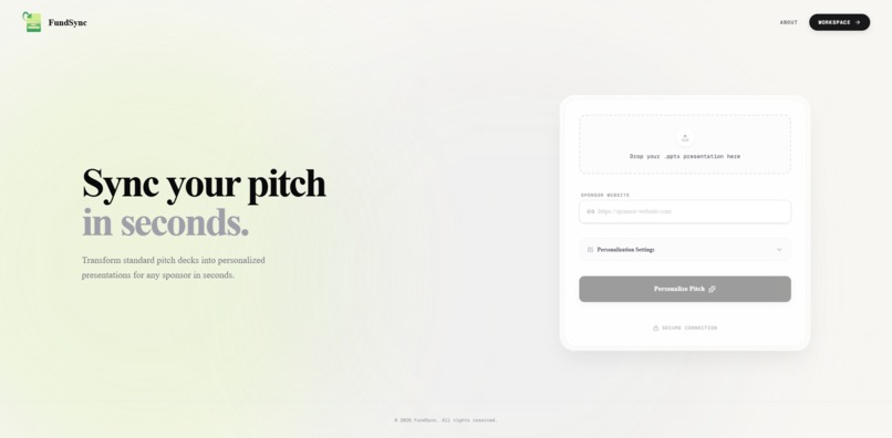 FundSync – screenshot 1